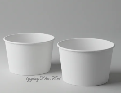 Tô giấy trắng 500ml thấp